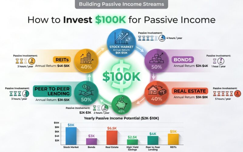 How to Invest 100K for Passive Income