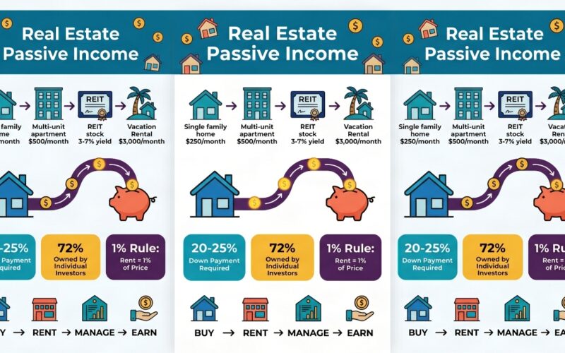 How to Invest in Real Estate for Passive Income