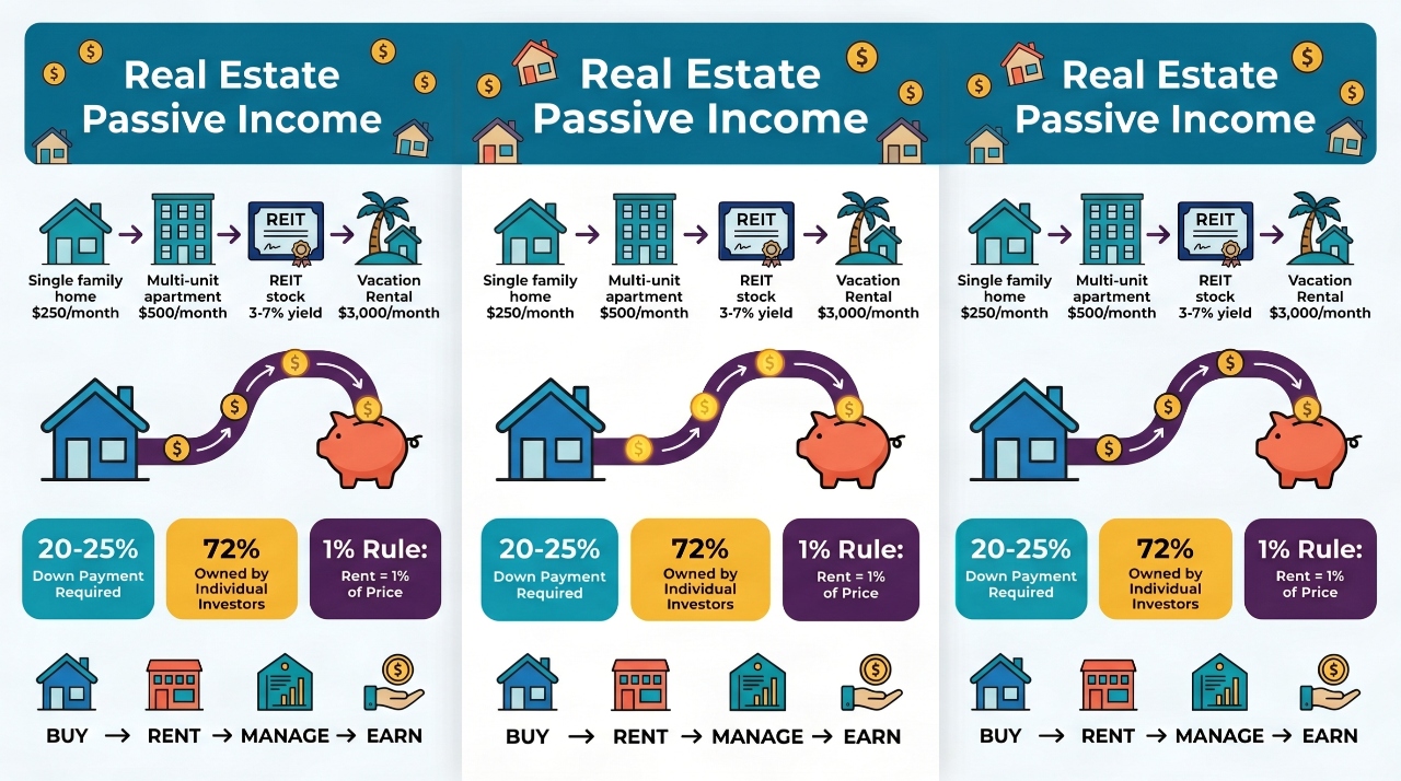 How to Invest in Real Estate for Passive Income