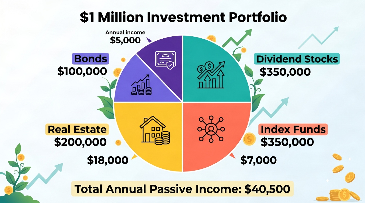 How to Invest $1 Million Dollars for Passive Income